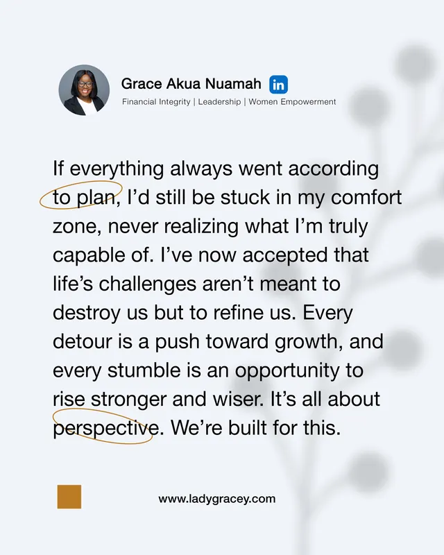 Quote by Grace Akua Nuamah